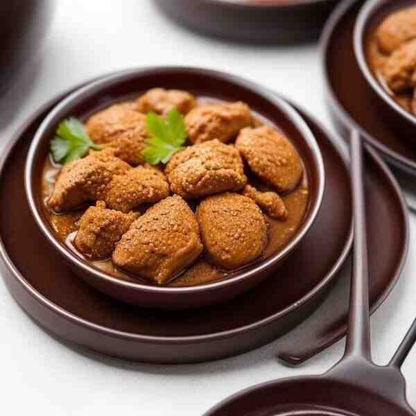 Тушеная курица поазиатски